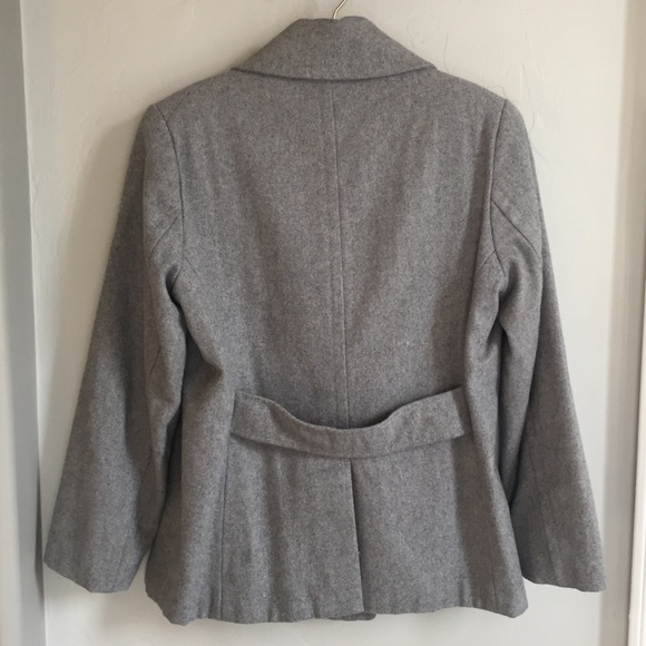 Old Navy NWOT Double Breasted Pea Coat Gray Small - Picture 8 of 8